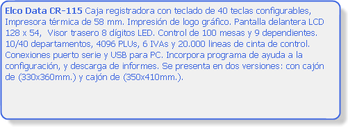 Caja Registradora CR-115